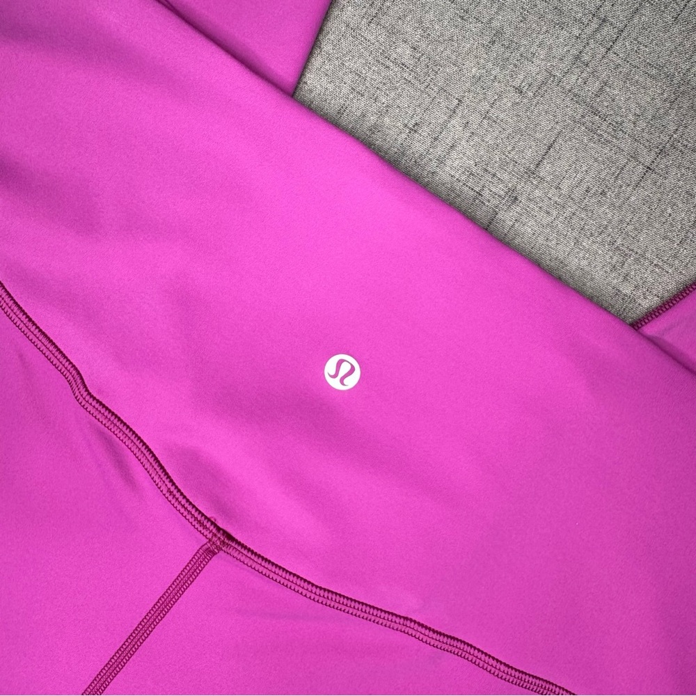 Lululemon Align High Pant Leggings 25” Pockets Pow Pink Tone Size 14 NWT - Picture 9 of 10